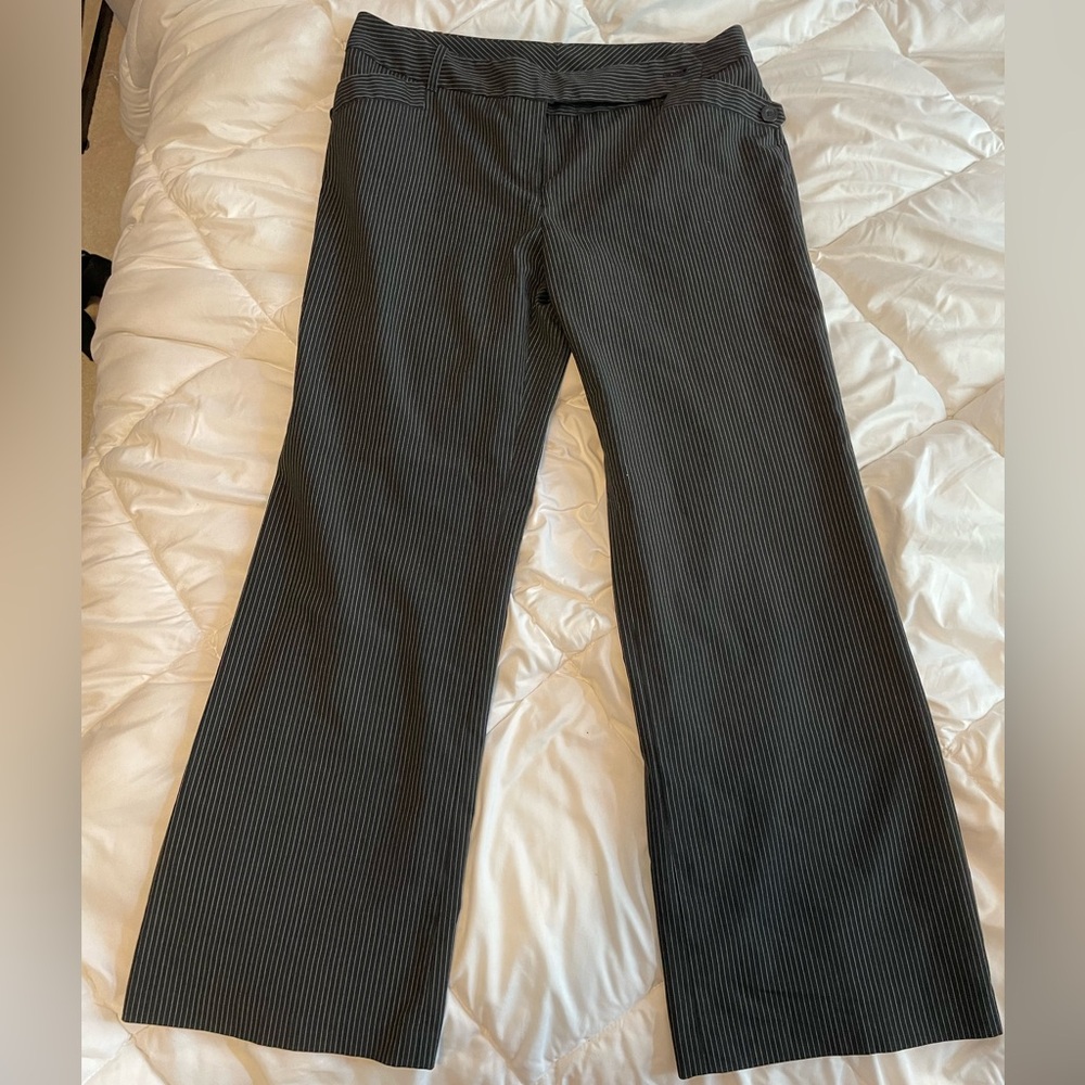 pinstripe pants